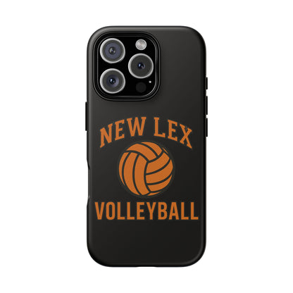 New Lex Volleyball Black Phone Case