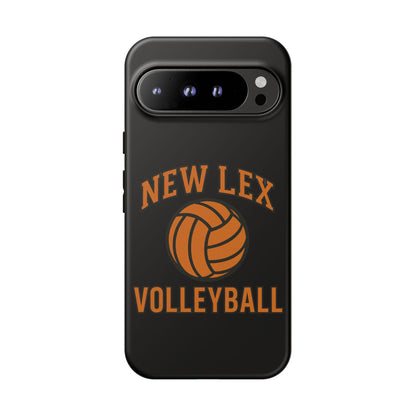 New Lex Volleyball Black Phone Case