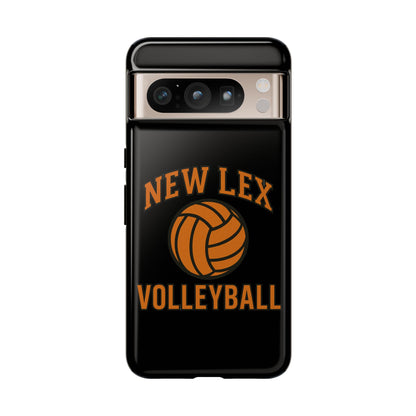 New Lex Volleyball Black Phone Case