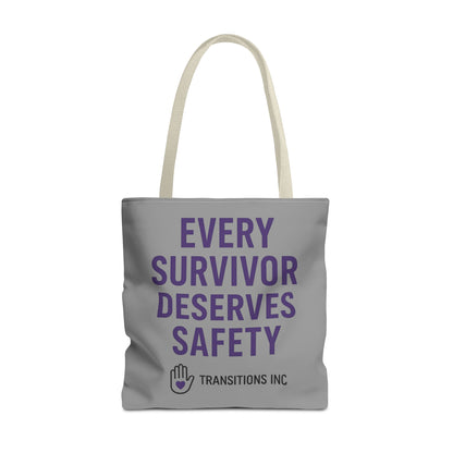 Every Survivor Deserves Safety Tote Bag