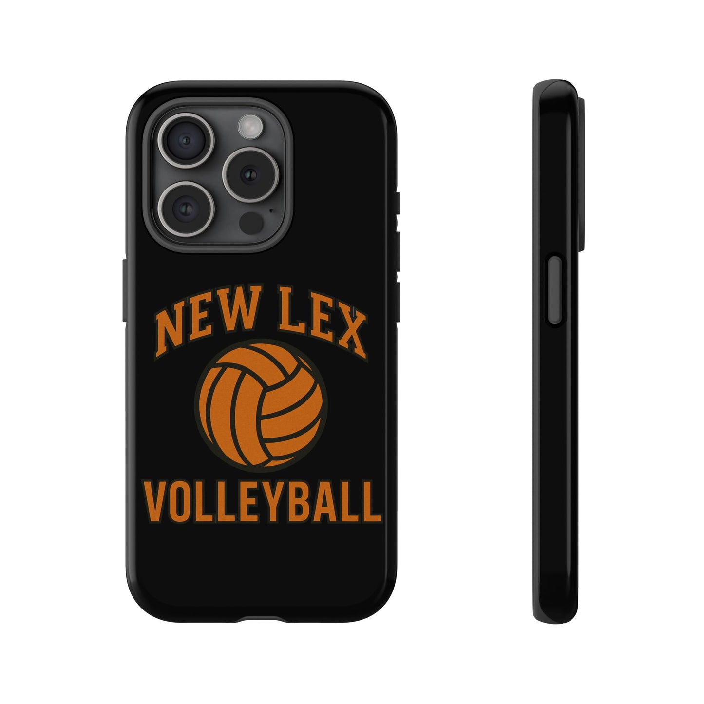 New Lex Volleyball Black Phone Case