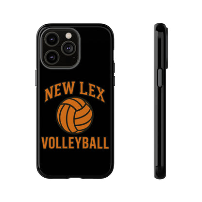 New Lex Volleyball Black Phone Case