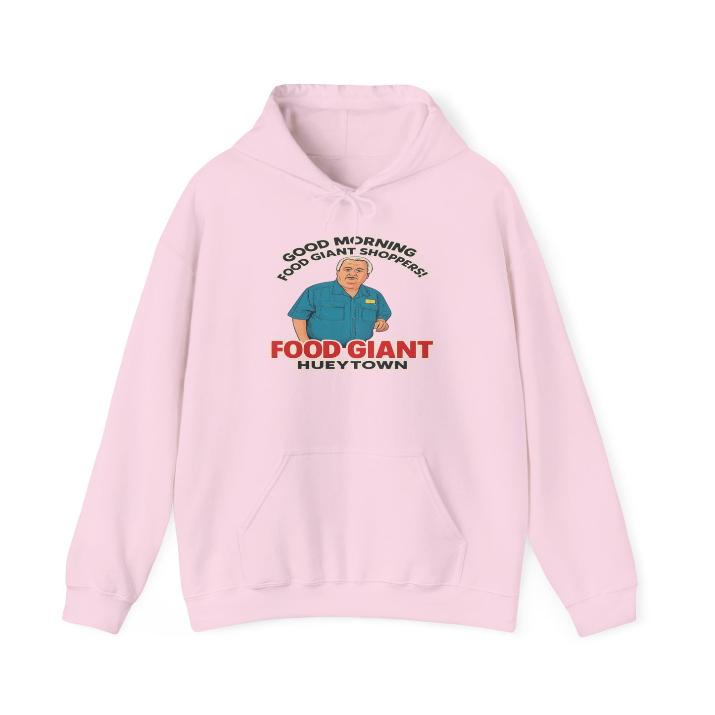 Adult Food Giant Hueytown “Good Morning Shoppers” Hoodie – Unisex Heavy Blend™ Sweatshirt