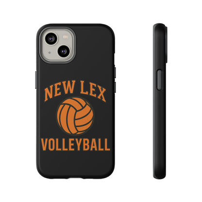 New Lex Volleyball Black Phone Case
