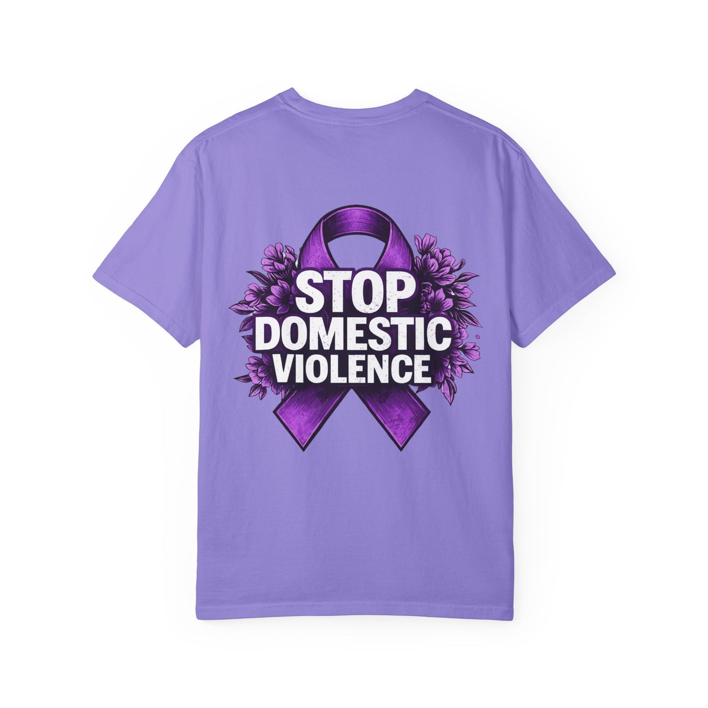 Stop Domestic Violence Awareness Apparel T-Shirt