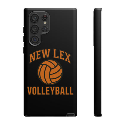 New Lex Volleyball Black Phone Case