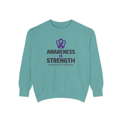 Awareness Is Strength Unisex Crewneck Sweatshirt