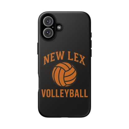 New Lex Volleyball Black Phone Case
