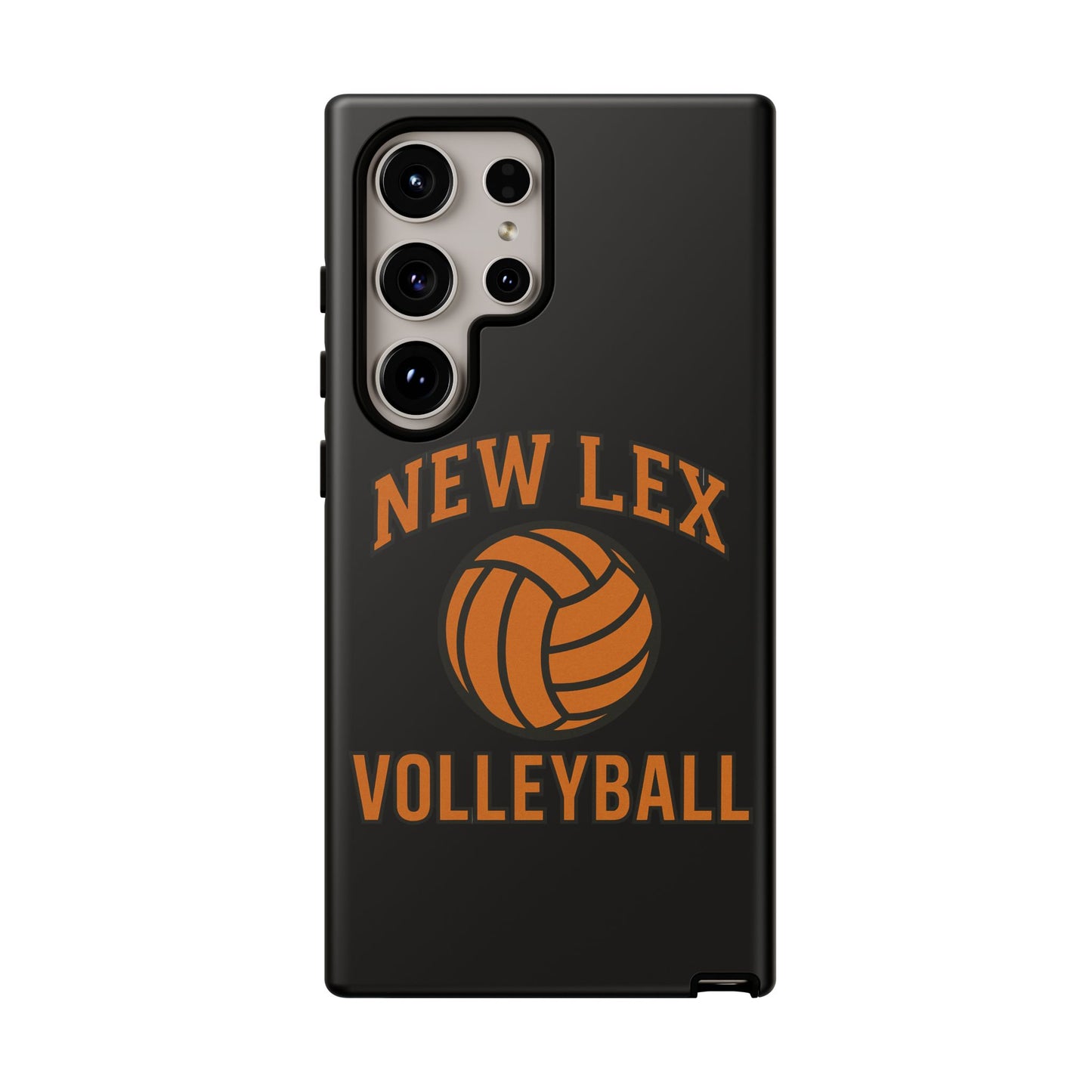 New Lex Volleyball Black Phone Case