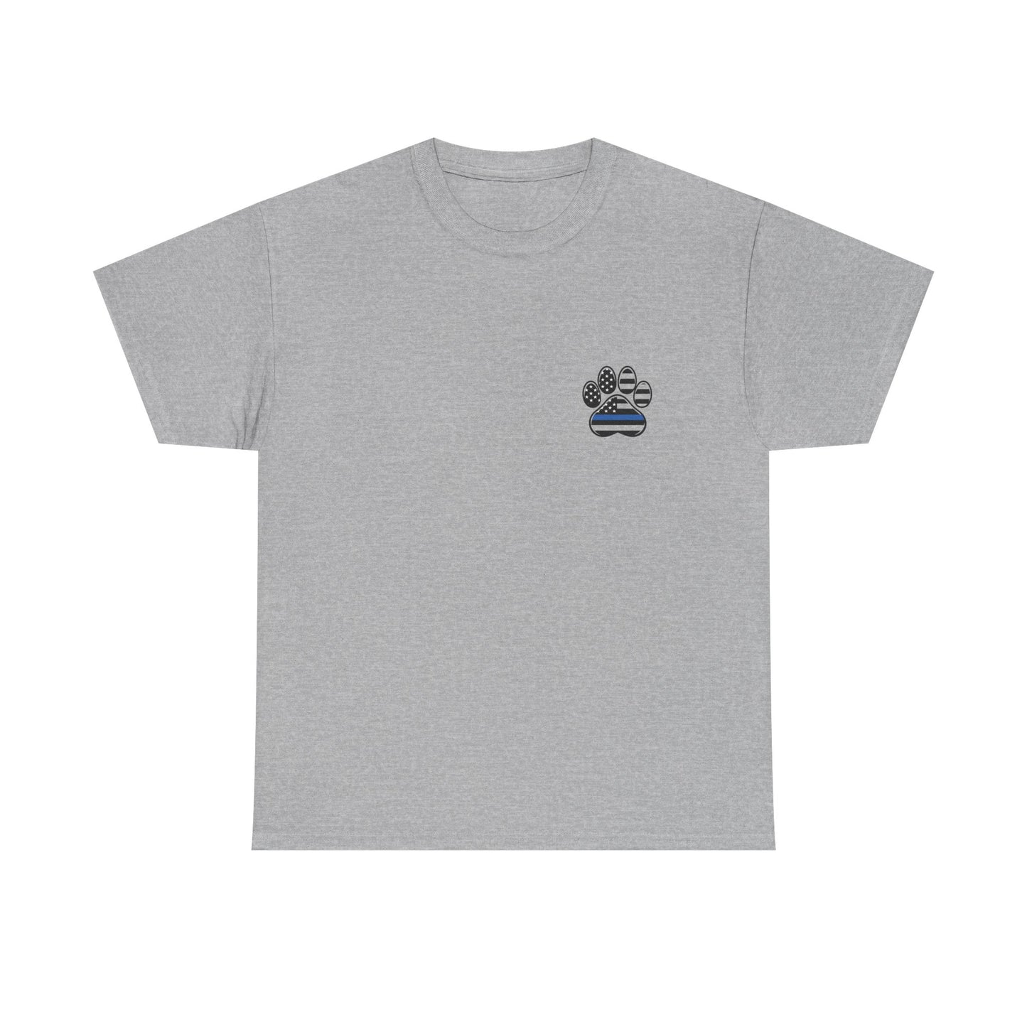 Custom K9 Thin Blue Line Shirt – Personalized Police Dog Tee