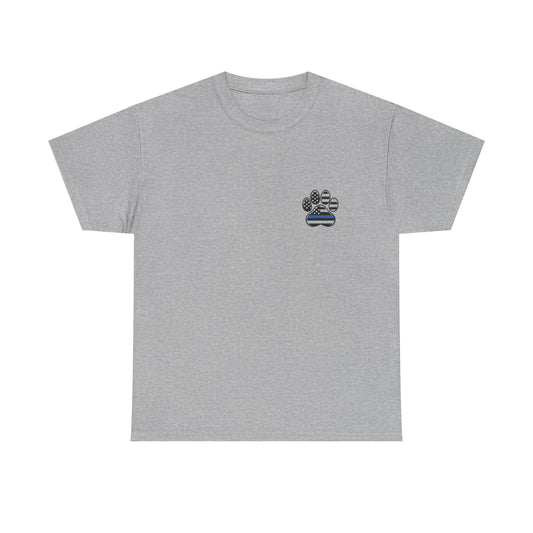 Custom K9 Thin Blue Line Shirt – Personalized Police Dog Tee