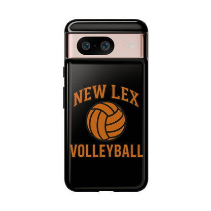 New Lex Volleyball Black Phone Case