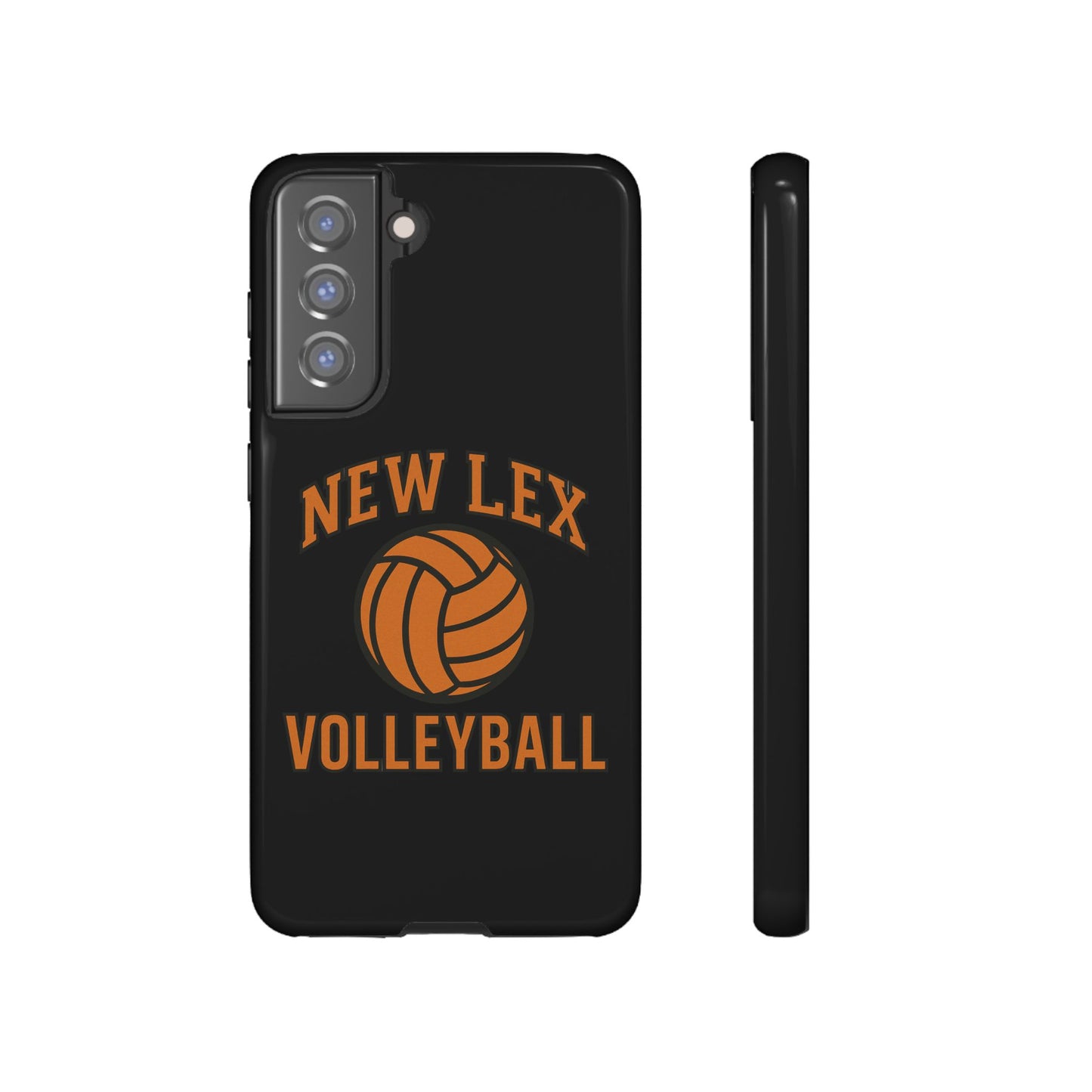 New Lex Volleyball Black Phone Case
