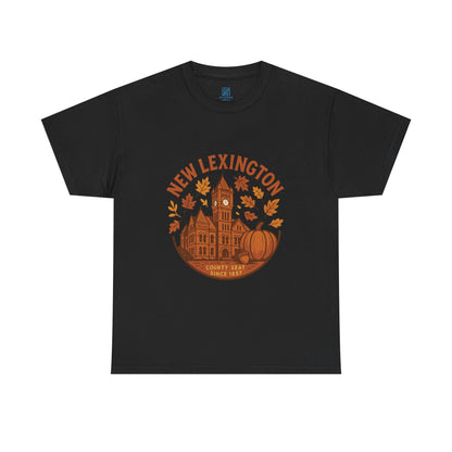 Unisex New Lexington Courthouse Historic Fall Tee-Shirt