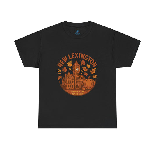 Unisex New Lexington Courthouse Historic Fall Tee-Shirt