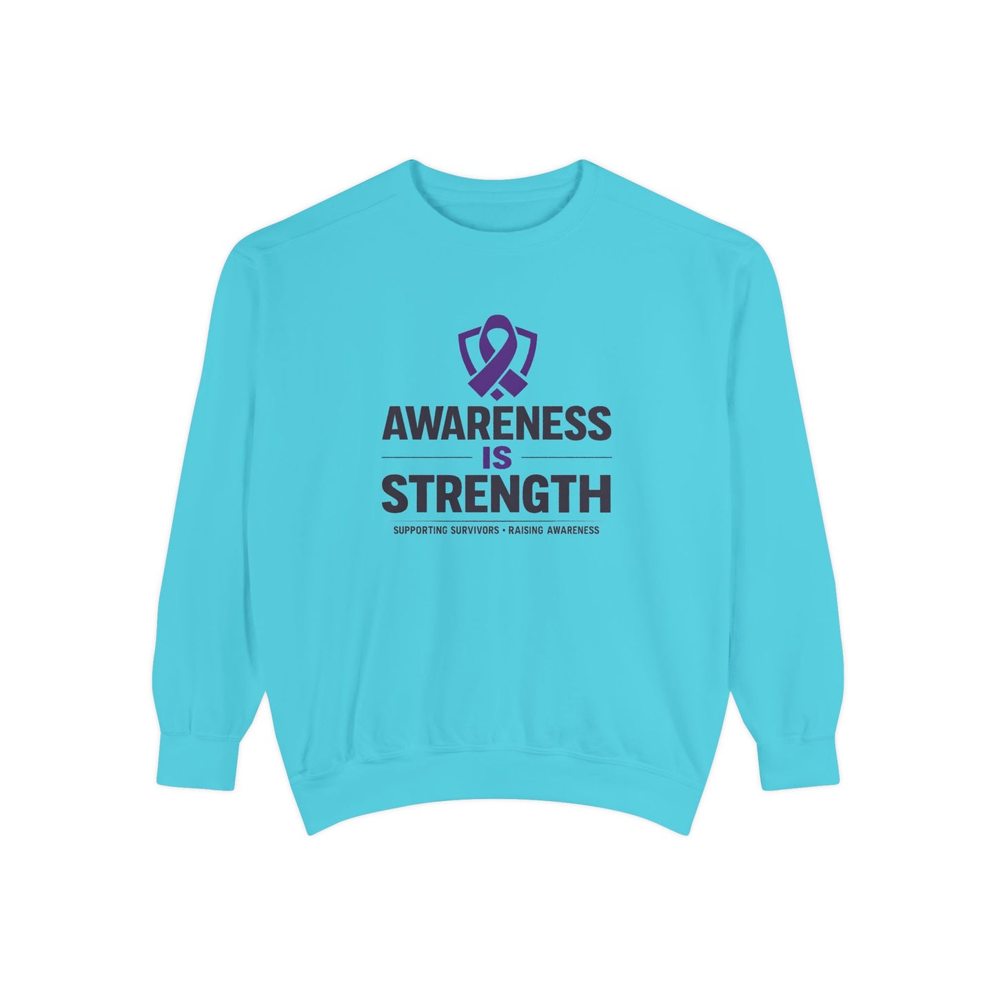 Awareness Is Strength Unisex Crewneck Sweatshirt