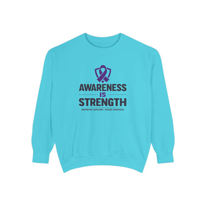 Awareness Is Strength Unisex Crewneck Sweatshirt