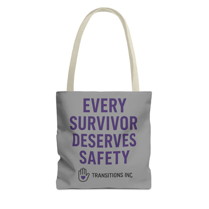 Every Survivor Deserves Safety Tote Bag