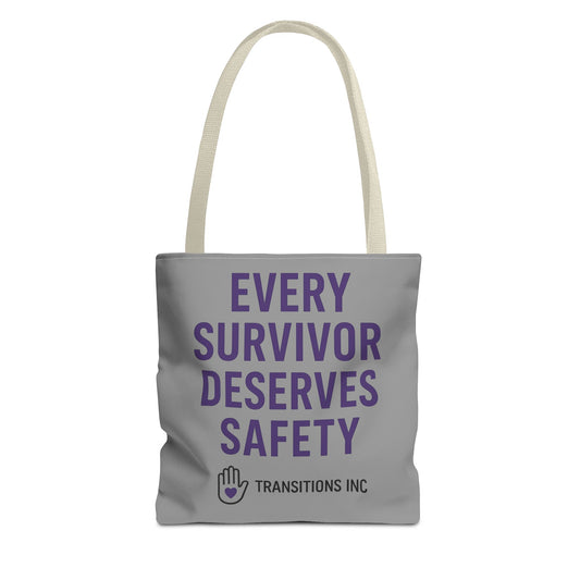 Every Survivor Deserves Safety Tote Bag