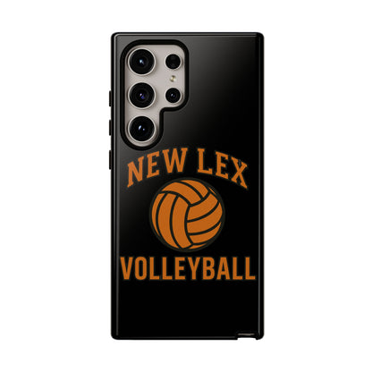 New Lex Volleyball Black Phone Case