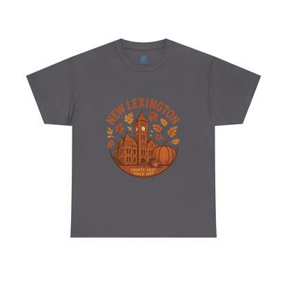 Unisex New Lexington Courthouse Historic Fall Tee-Shirt
