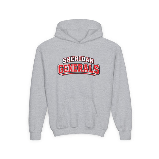 Sheridan Generals Youth School Spirit Hoodie