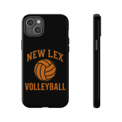 New Lex Volleyball Black Phone Case