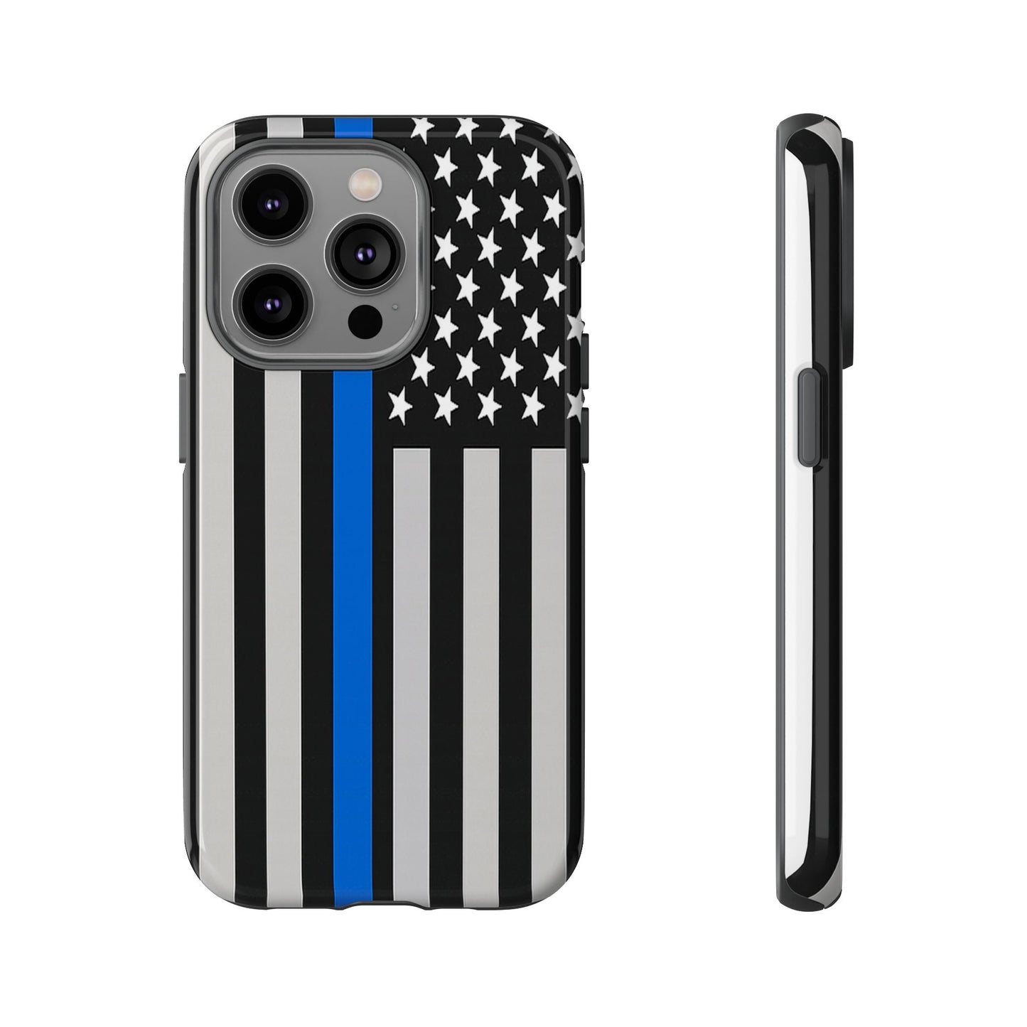 Thin Blue Line Phone Case – Durable Police Support Design