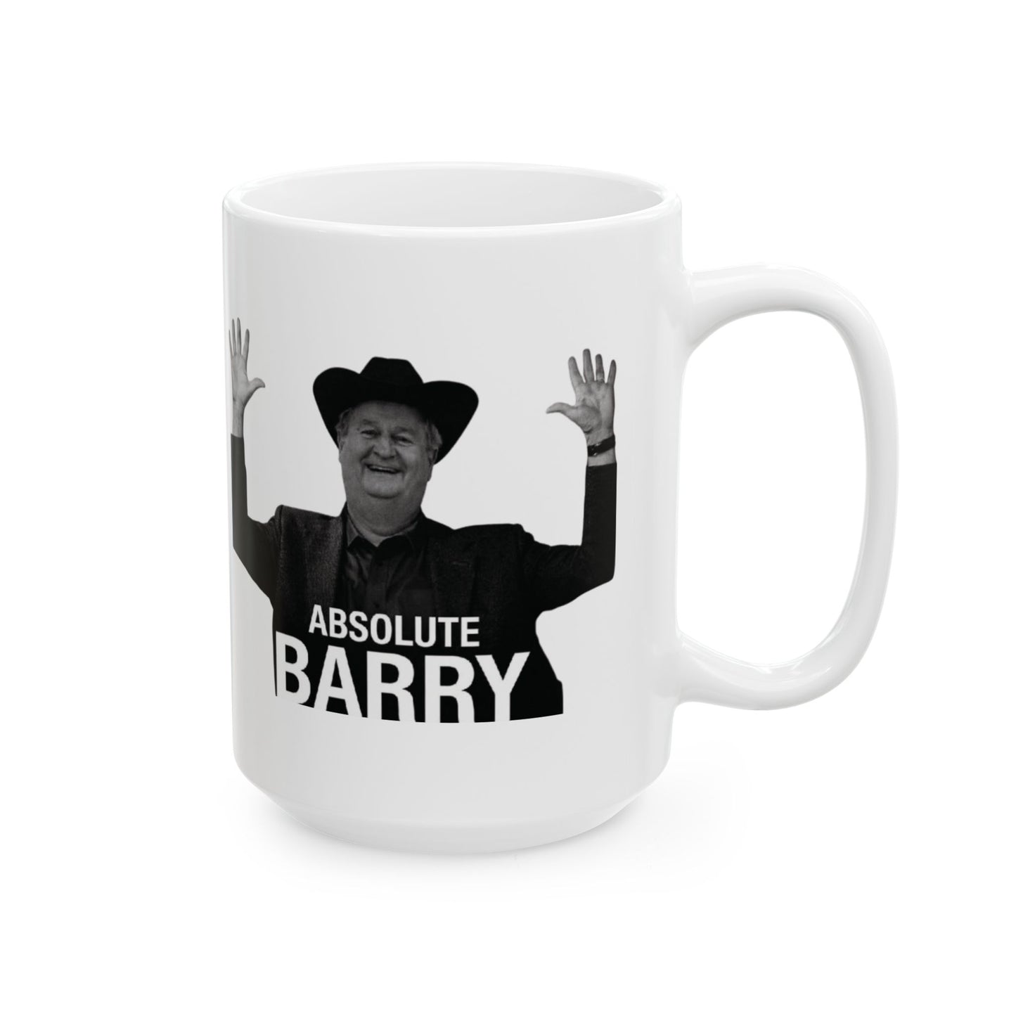 Absolute Barry Ceramic Coffee Mug – 11oz & 15oz