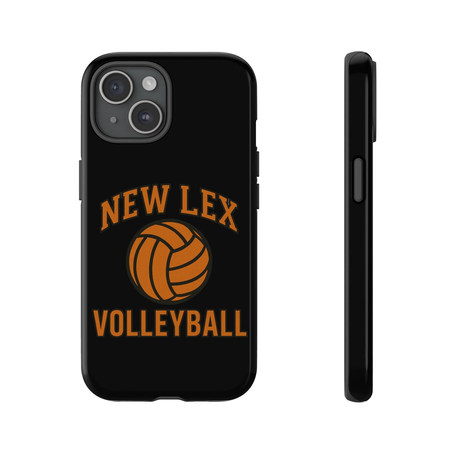 New Lex Volleyball Black Phone Case