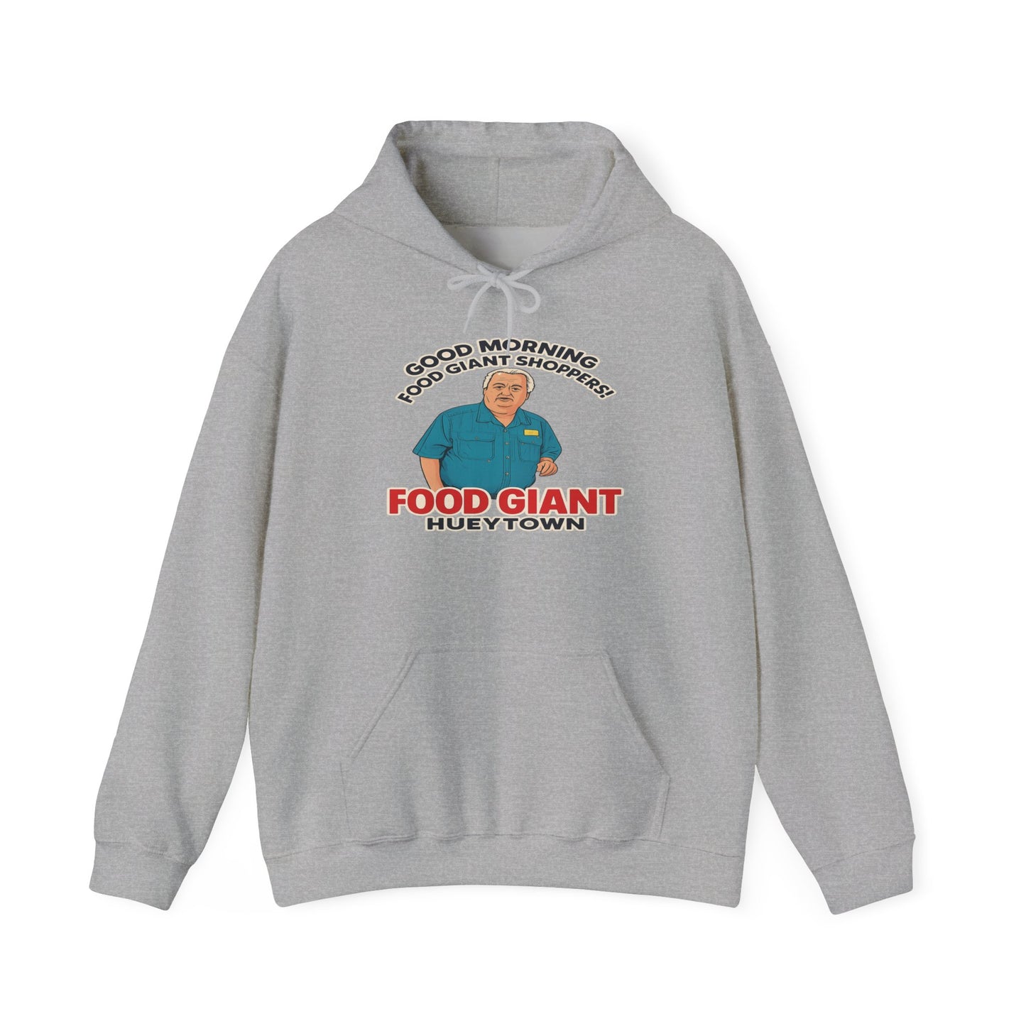 Adult Food Giant Hueytown “Good Morning Shoppers” Hoodie – Unisex Heavy Blend™ Sweatshirt