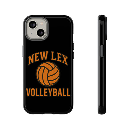 New Lex Volleyball Black Phone Case