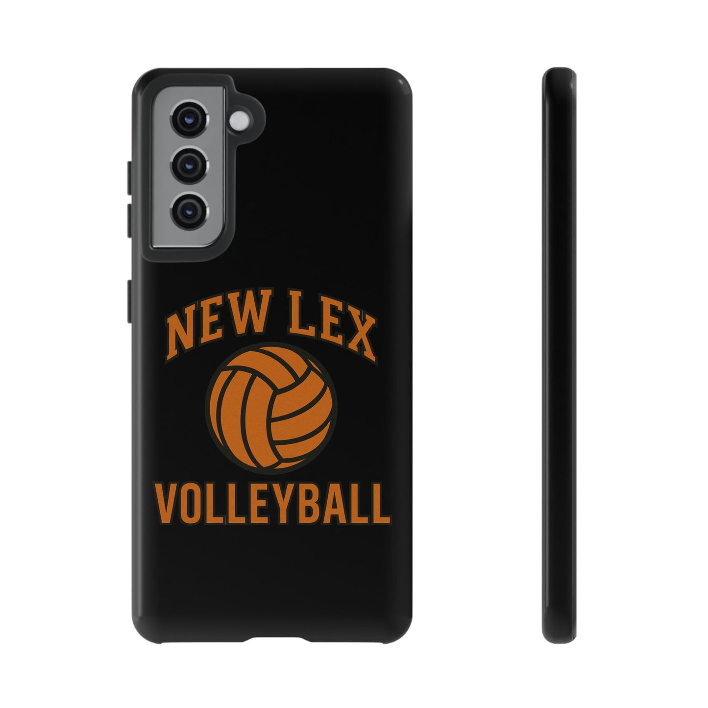New Lex Volleyball Black Phone Case