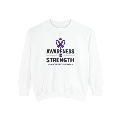 Awareness Is Strength Unisex Crewneck Sweatshirt