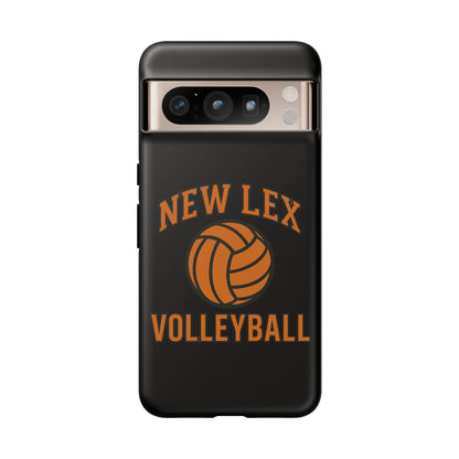 New Lex Volleyball Black Phone Case