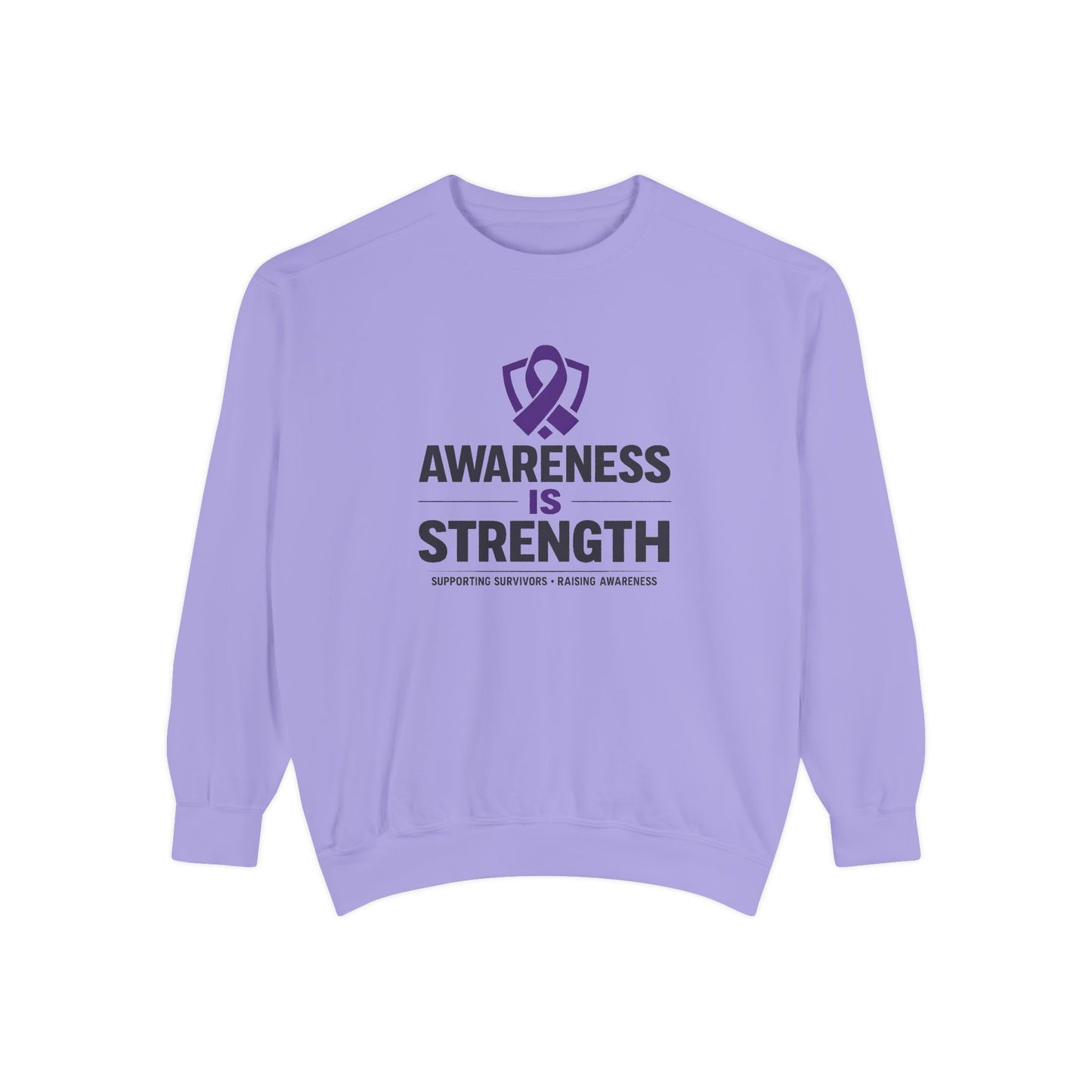 Awareness Is Strength Unisex Crewneck Sweatshirt