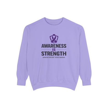 Awareness Is Strength Unisex Crewneck Sweatshirt