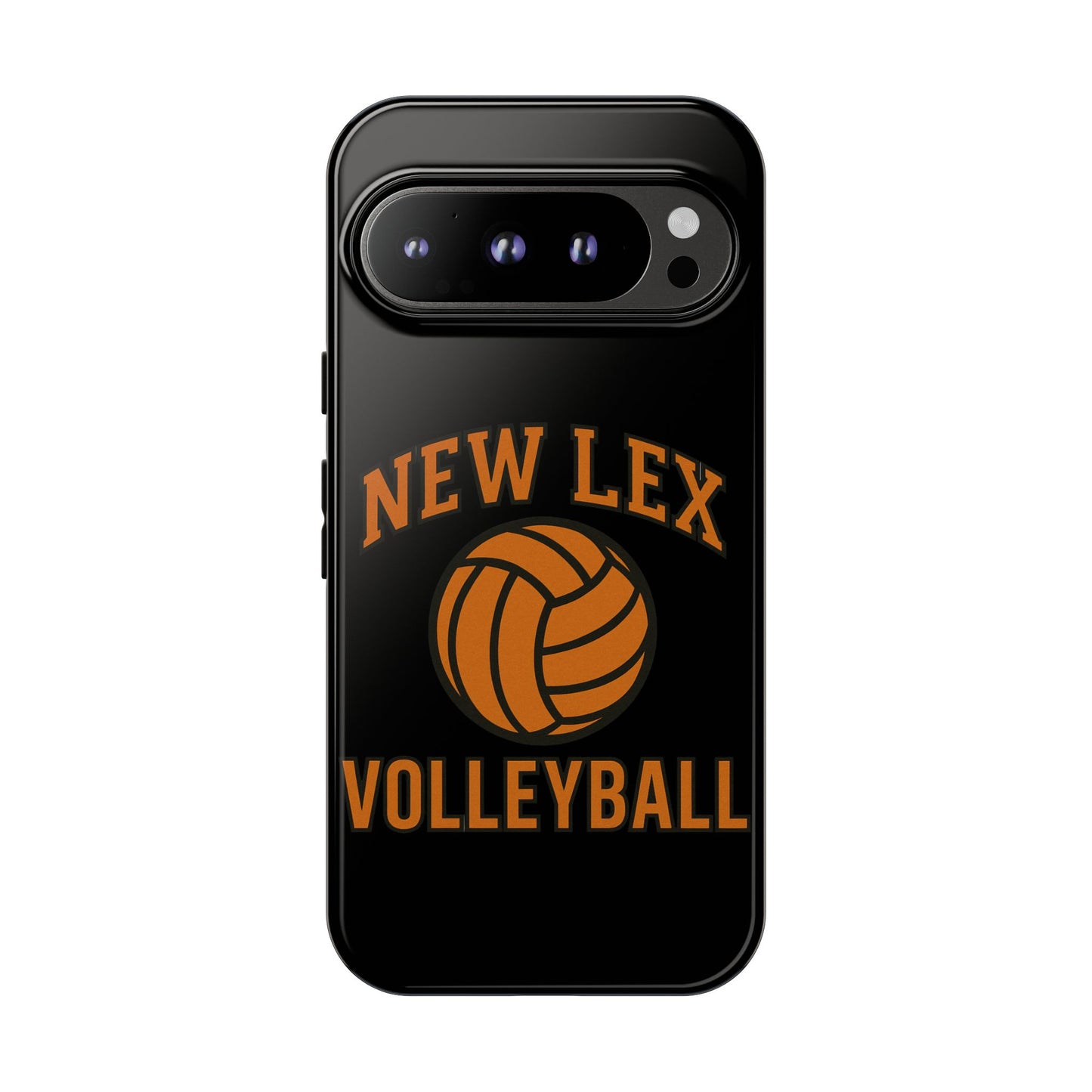 New Lex Volleyball Black Phone Case
