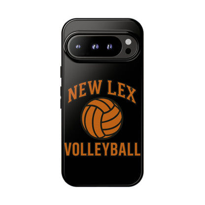 New Lex Volleyball Black Phone Case