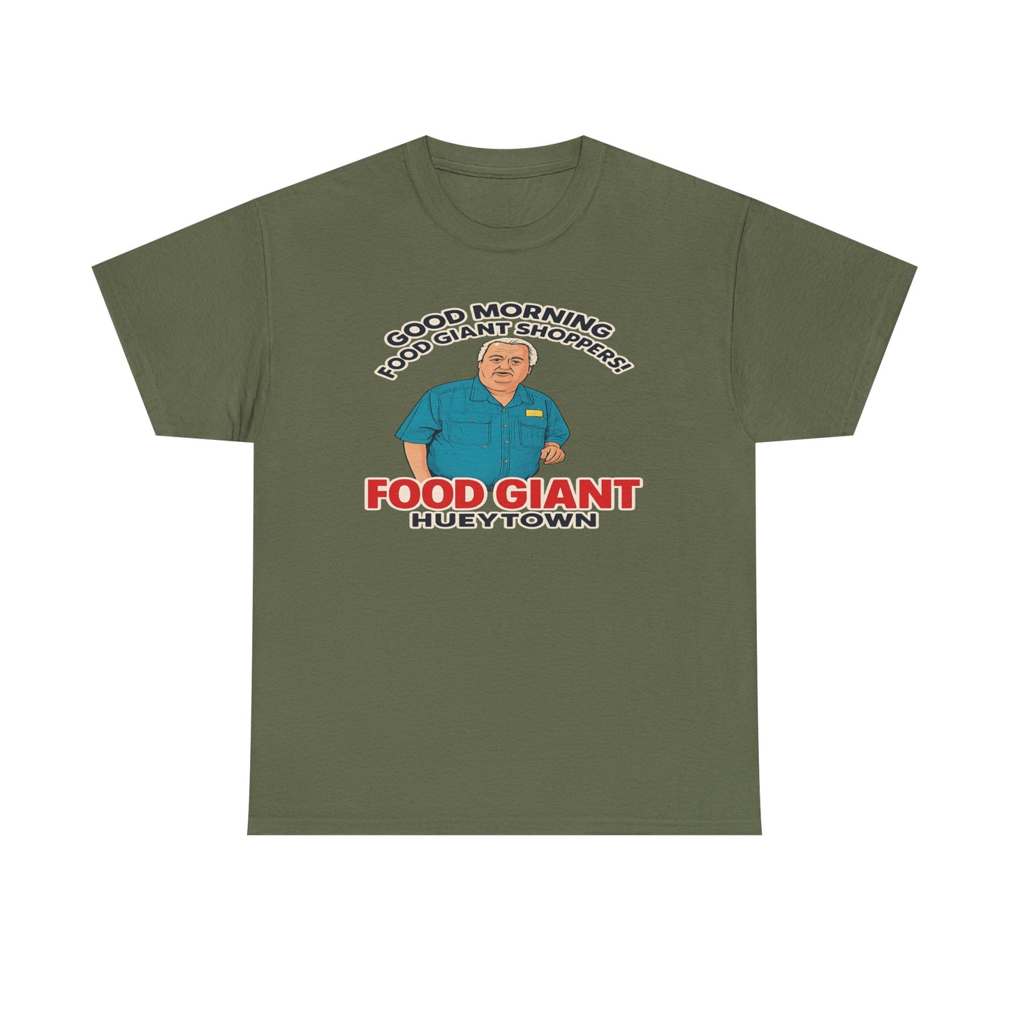 Adult “Good Morning Food Giant Shoppers” T-Shirt