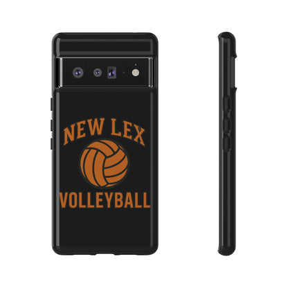 New Lex Volleyball Black Phone Case