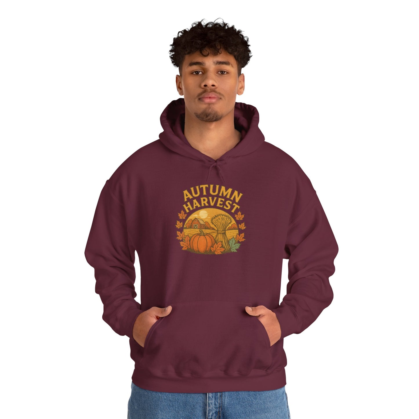 Unisex Heavy Blend™ Autumn Harvest Hooded Sweatshirt