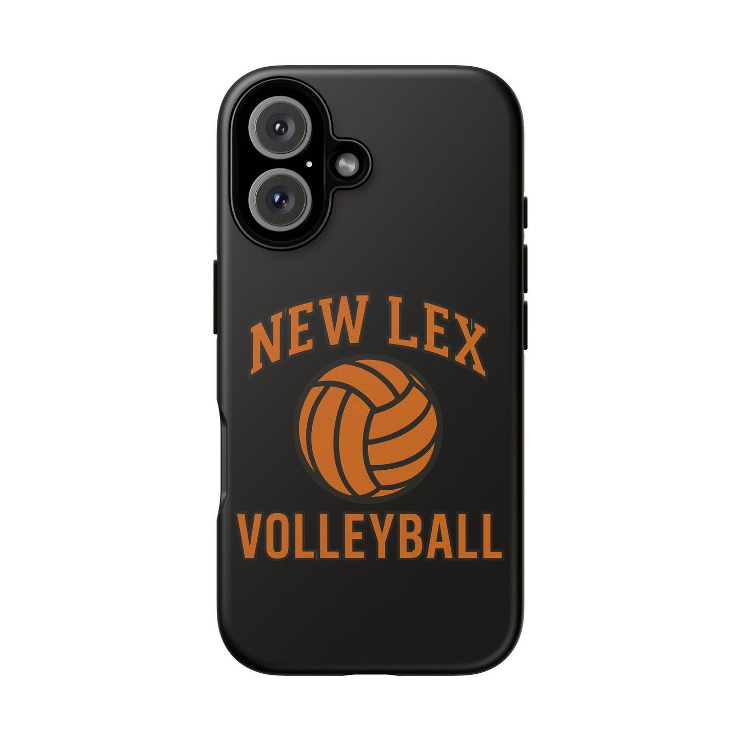 New Lex Volleyball Black Phone Case
