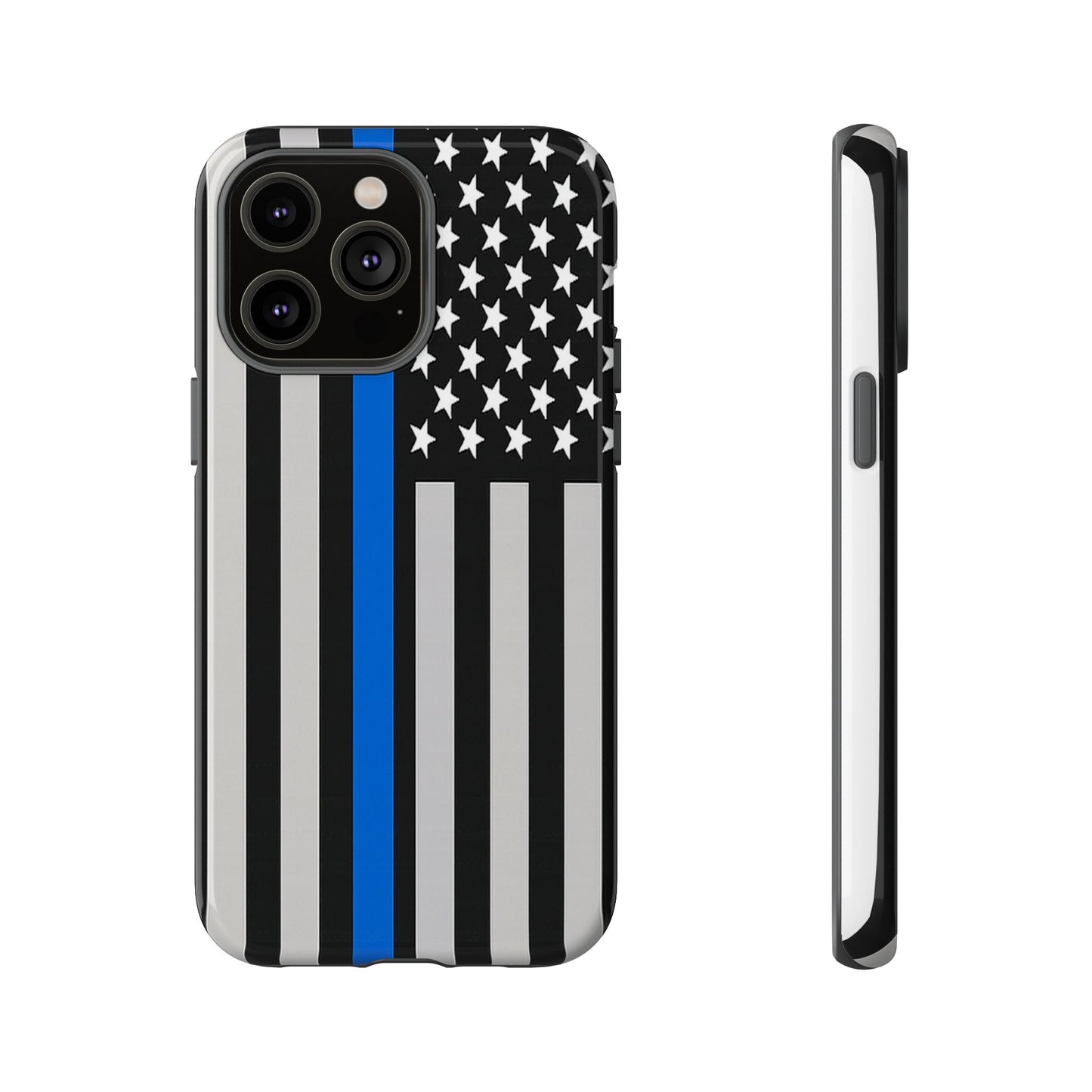 Thin Blue Line Phone Case – Durable Police Support Design
