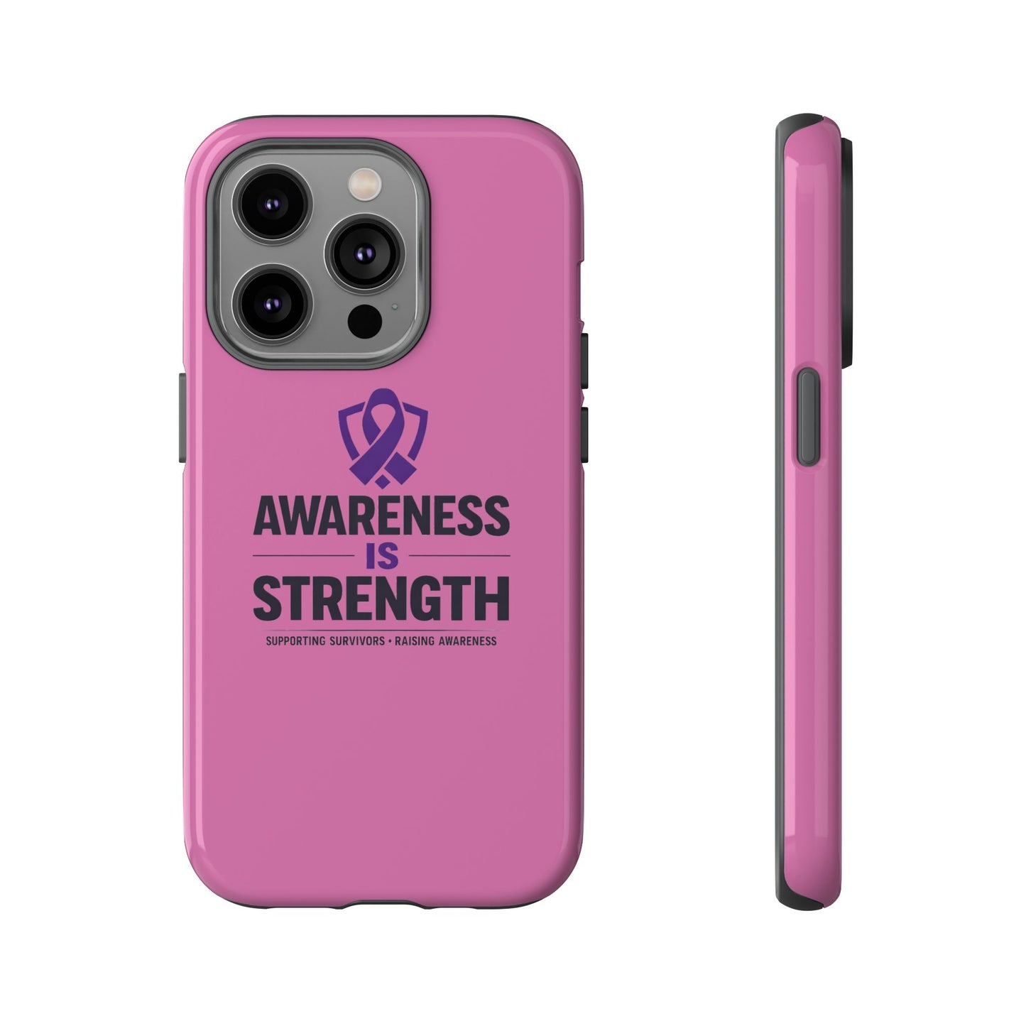 Awareness Is Strength Awareness Phone Case