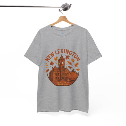 Unisex New Lexington Courthouse Historic Fall Tee-Shirt