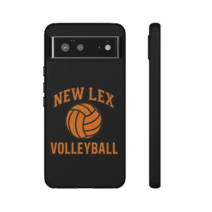 New Lex Volleyball Black Phone Case