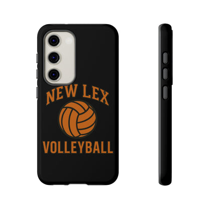 New Lex Volleyball Black Phone Case