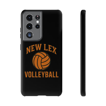 New Lex Volleyball Black Phone Case
