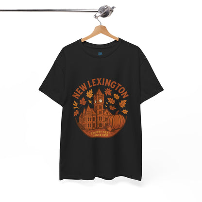 Unisex New Lexington Courthouse Historic Fall Tee-Shirt